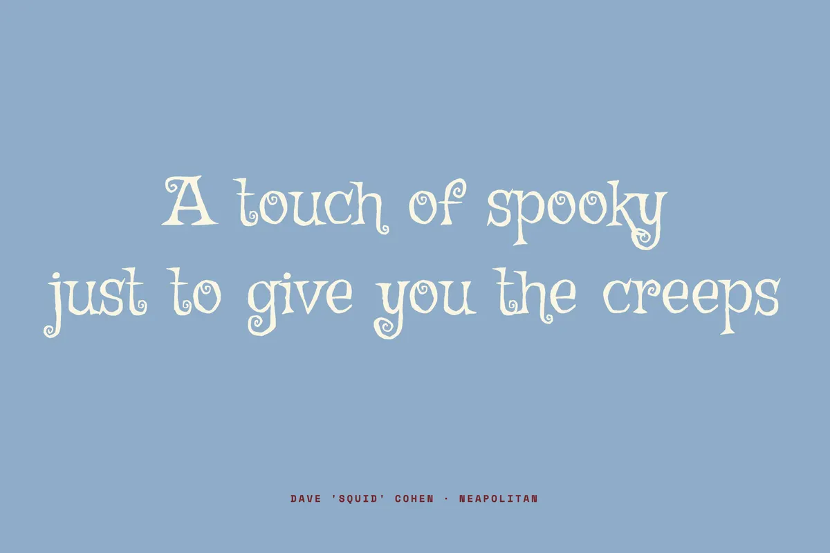 Griffy - Free Spooky Display Font