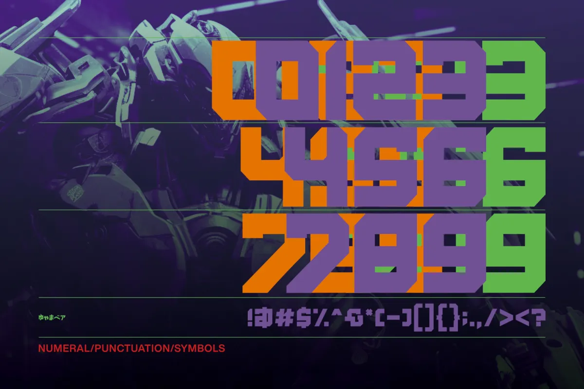 Karixby - Futuristic Tech Display Font