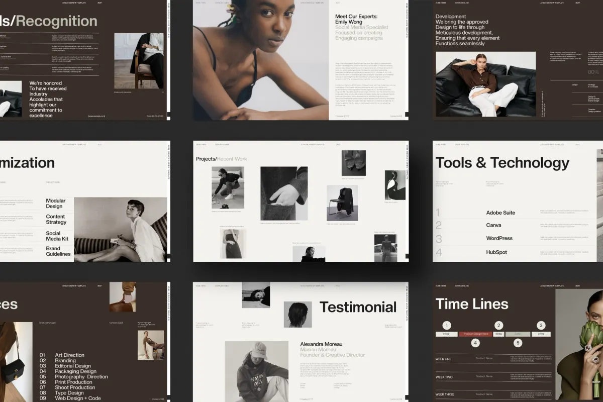 RUBE - Fashion Services Guide Presentation