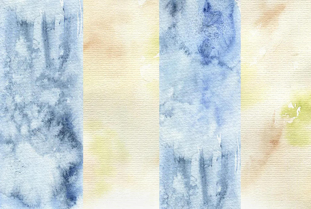 Travel Map Watercolor Art