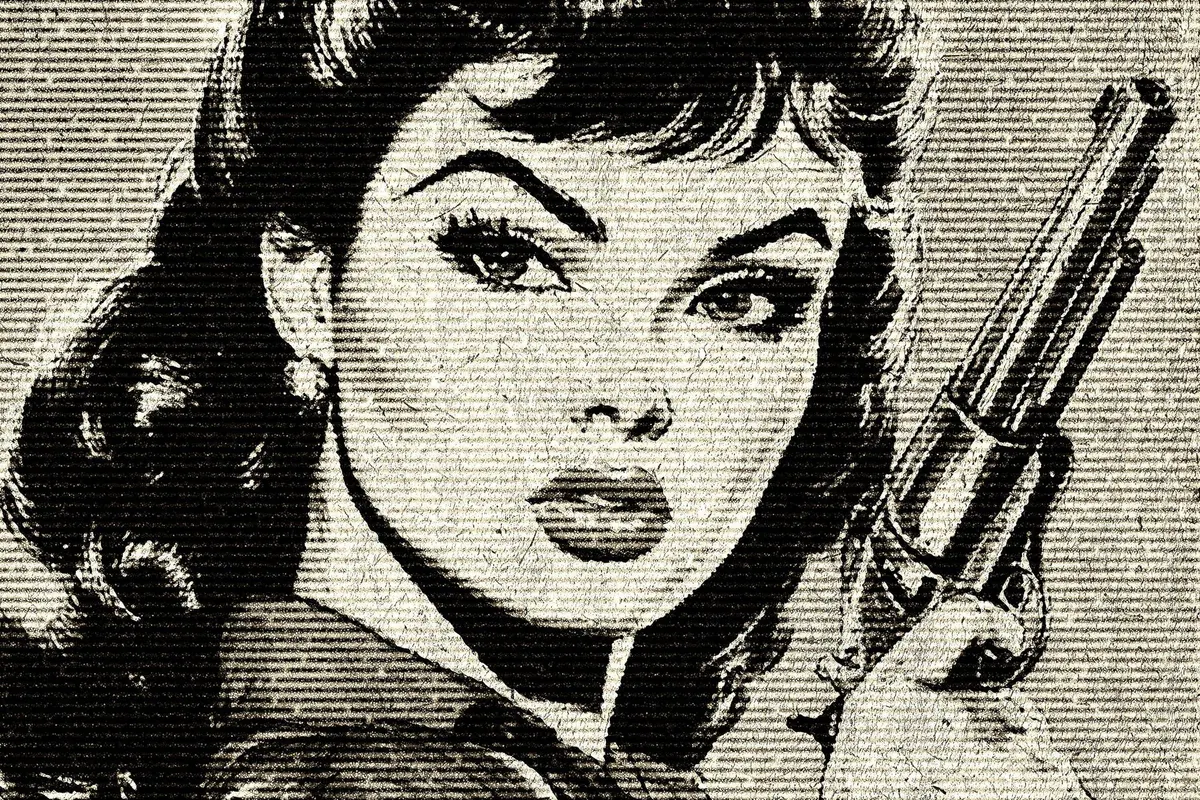 Authentic Comic Print Effect