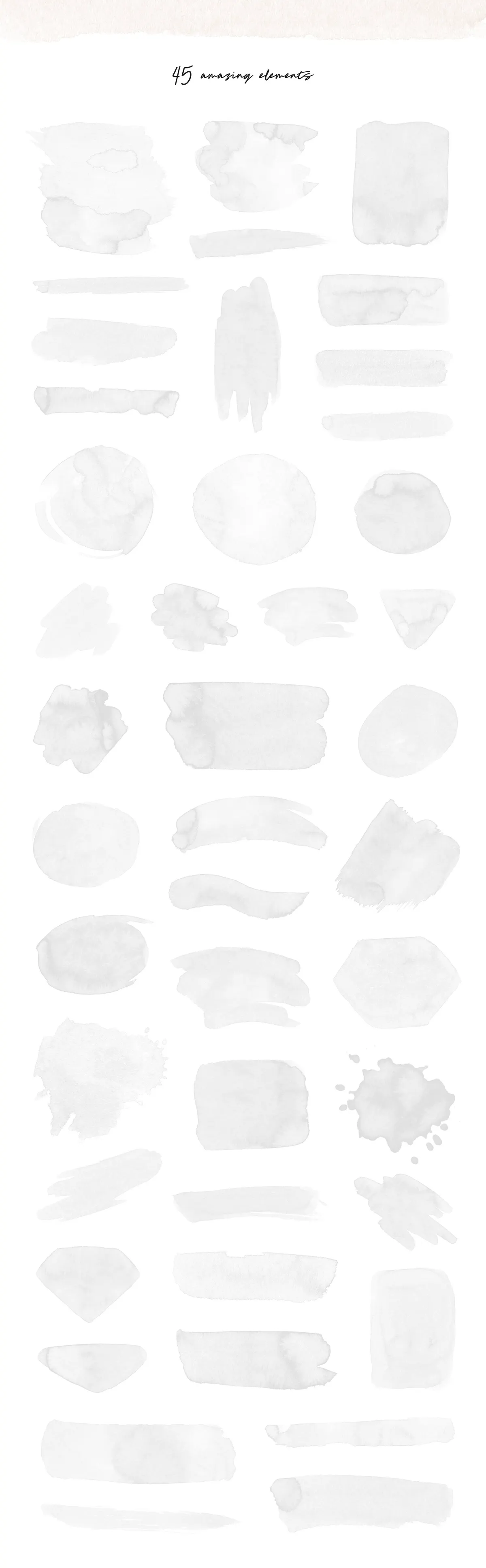 Aurora — Watercolor Photoshop Brushes Collection