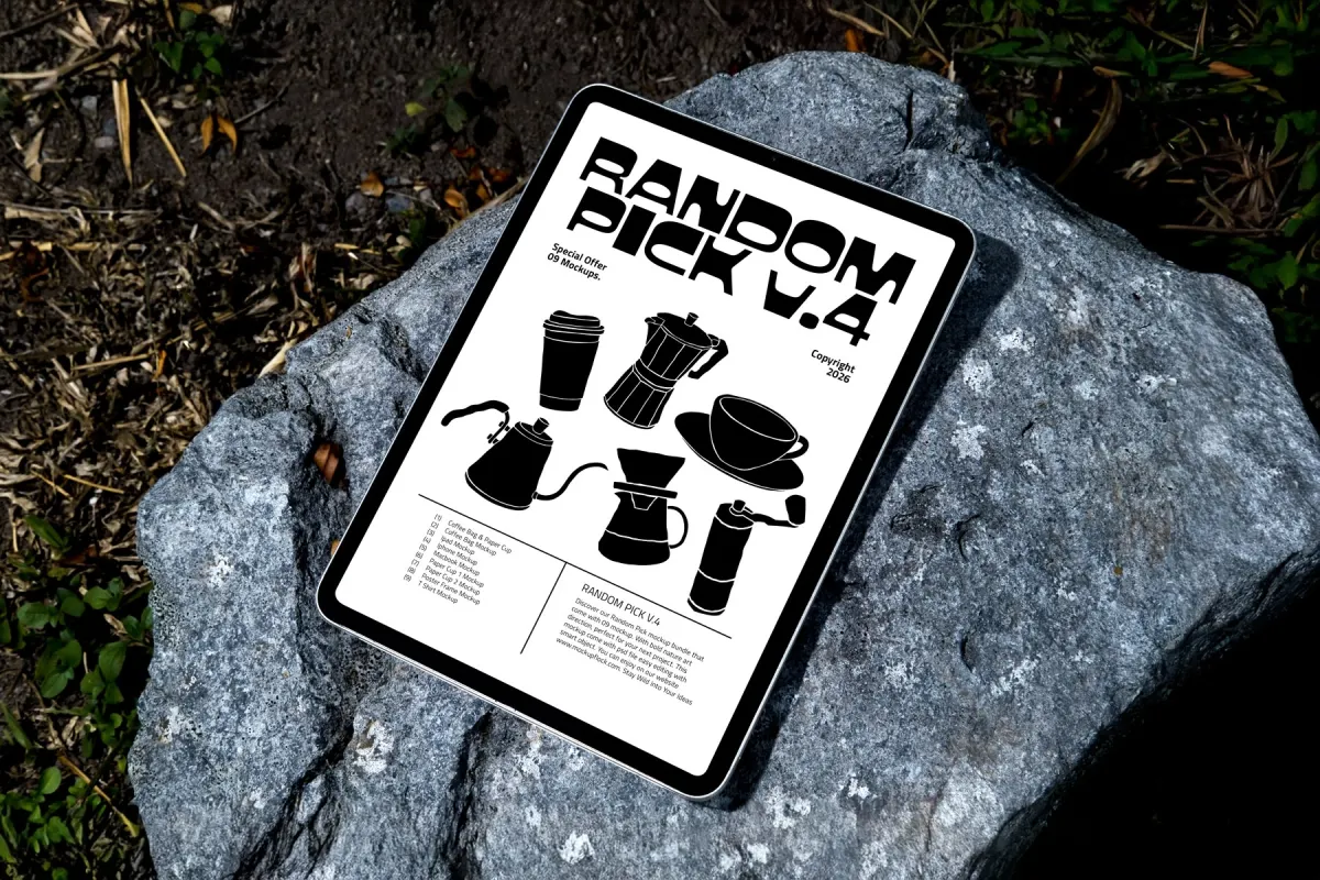iPad Screen Mockup