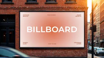 City Billboard Mockup