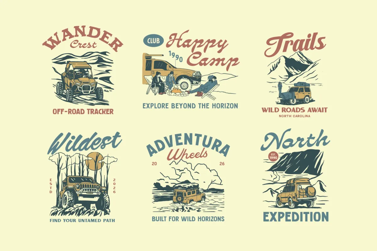 Offroad Adventure Graphic Collection