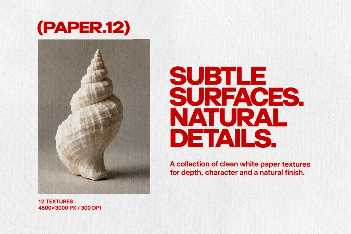 Subtle Paper Textures