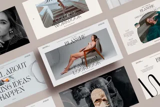 Blanche Canva Presentation Creator
