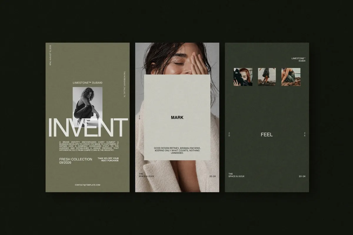 ZAVI Instagram Post & Story Templates for Canva Vol.2