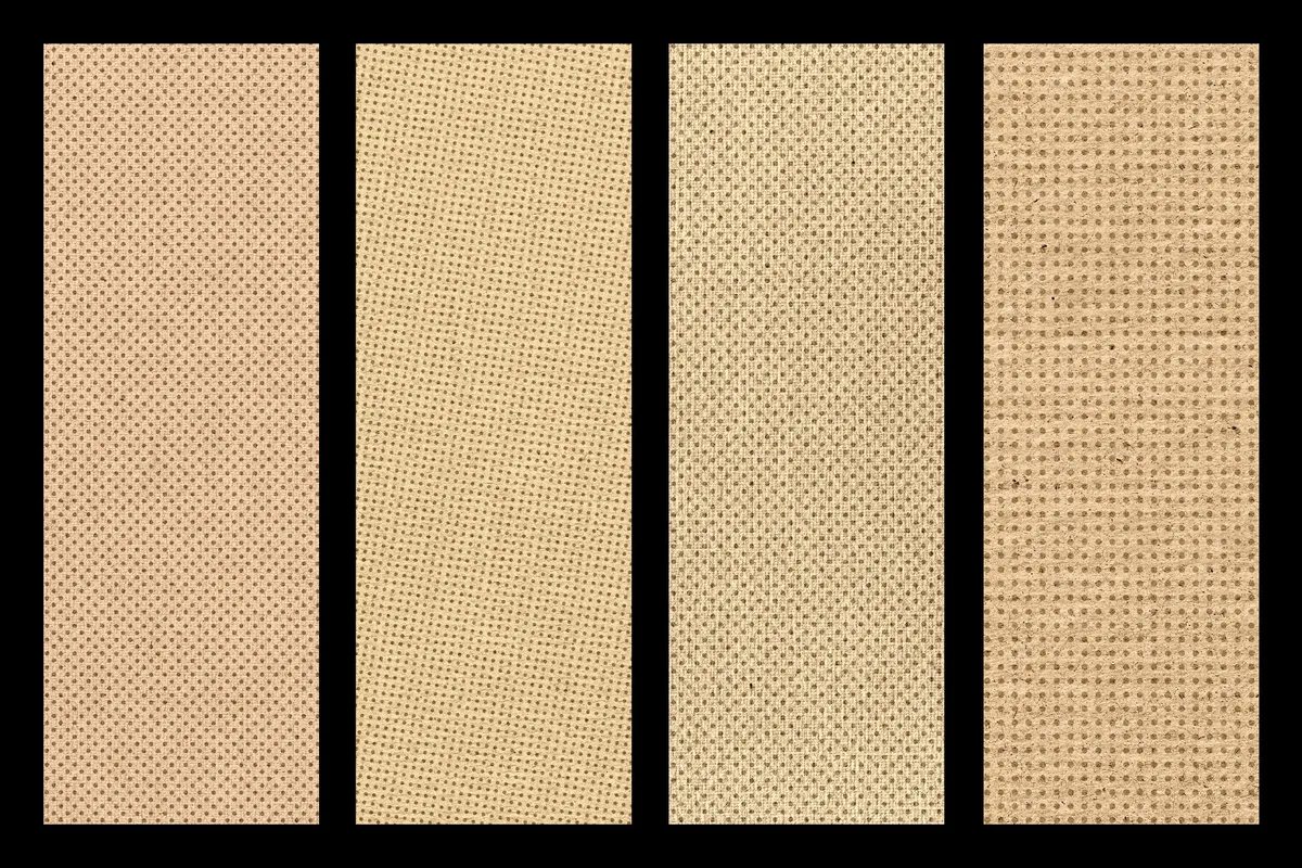 Kraft Riso B&W Halftone Texture