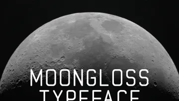 Moongloss Typeface