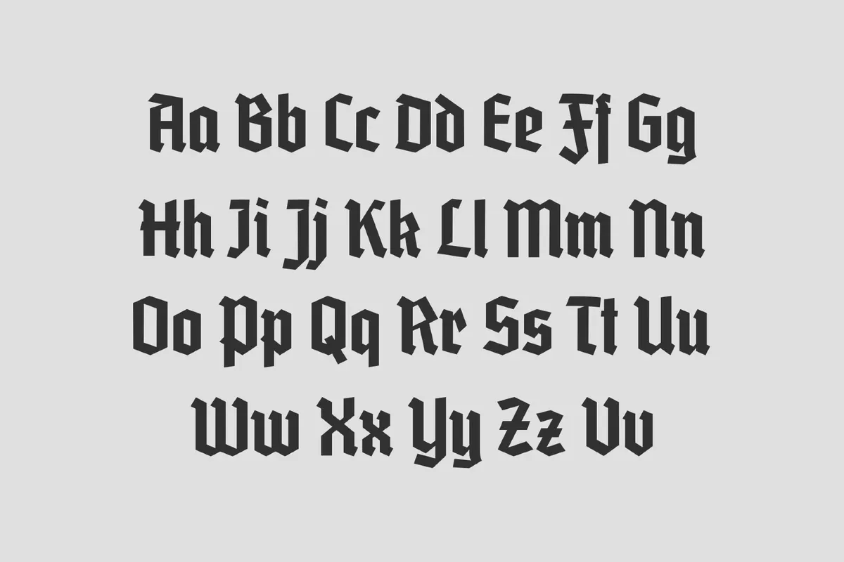 FDI Neumeister Font