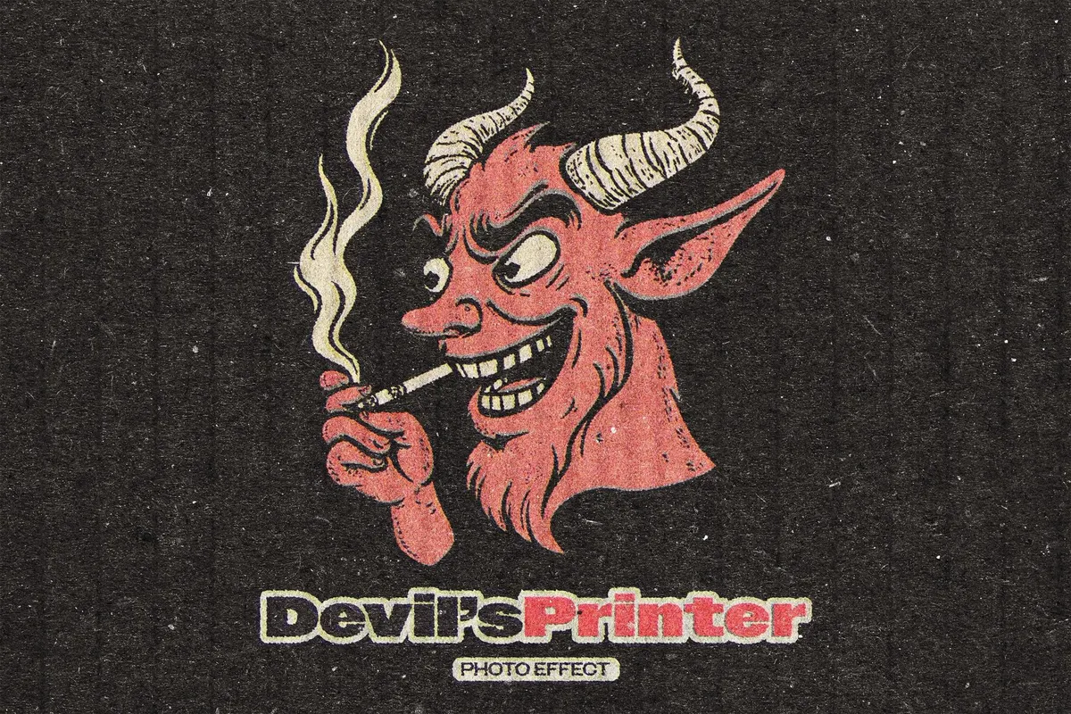 Devil's Printer Design Effect