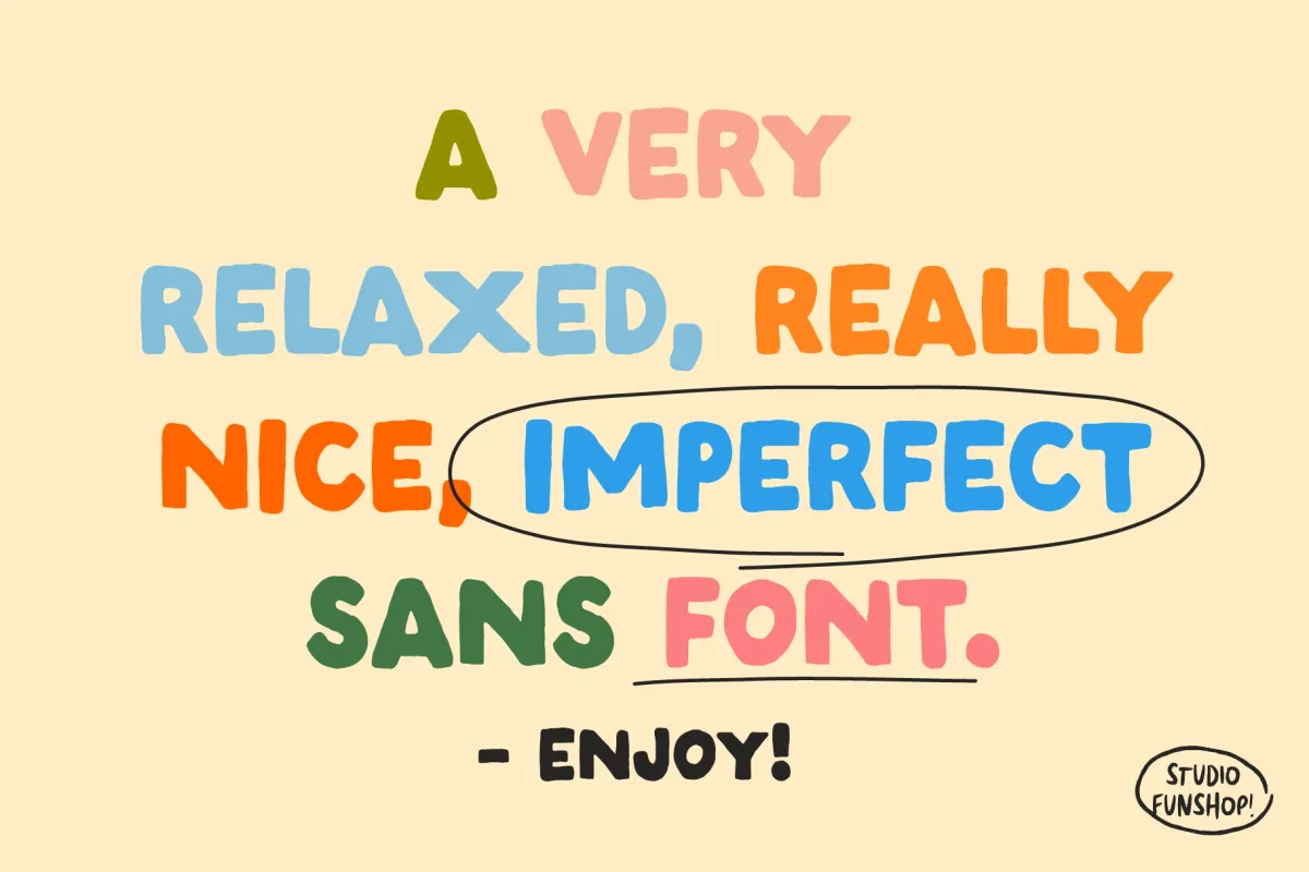 Imperfect! - A Handwritten Sans Serif