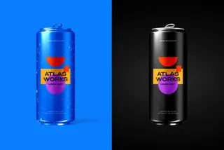 Slim Can Mockup