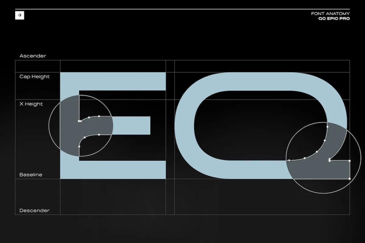 GC Epic Pro Vol.II Sci-fi Futuristic Font