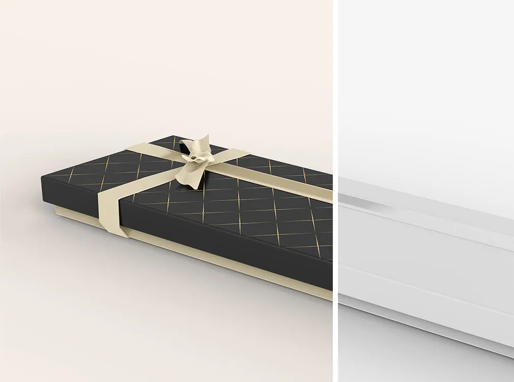 Carton Gift Box Mockup