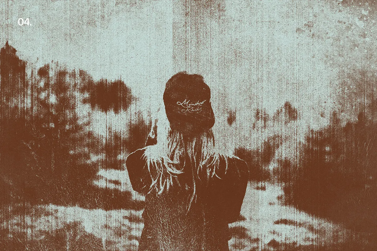 Vintage Album Photo Effects