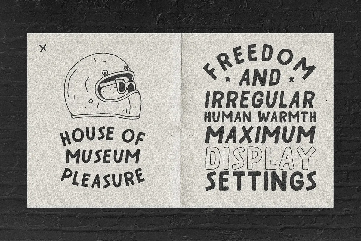 Noirez - Vintage Sans Serif Font