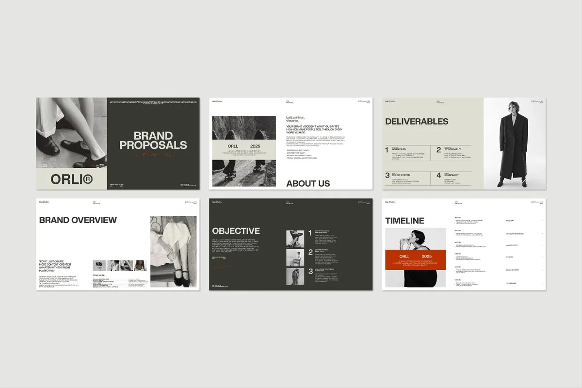ORLI | Brand Proposal Template