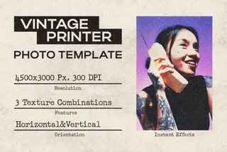 Authentic Vintage Printer