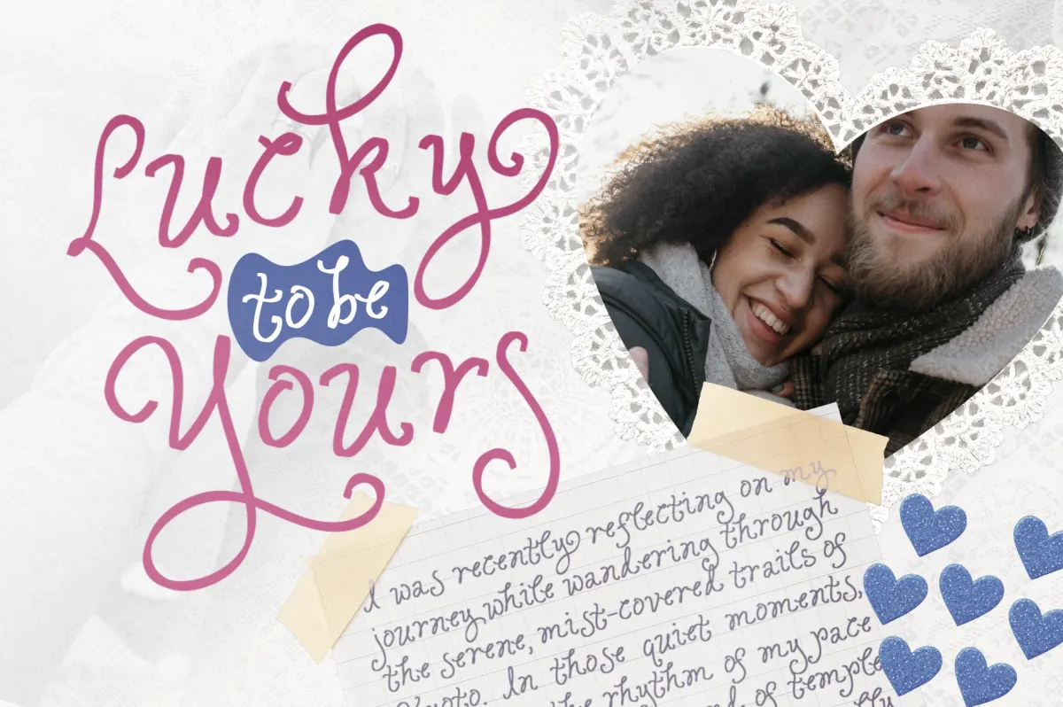 Ophelia Story - Curly Script Font