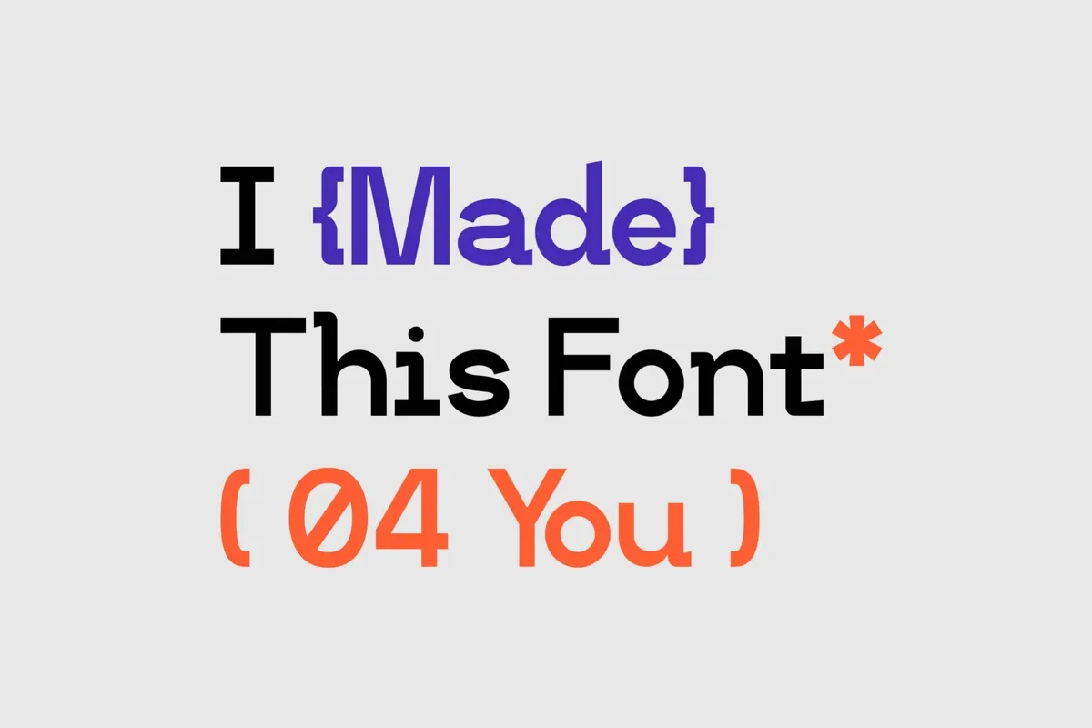 Migu Mono - Monospace Display Font