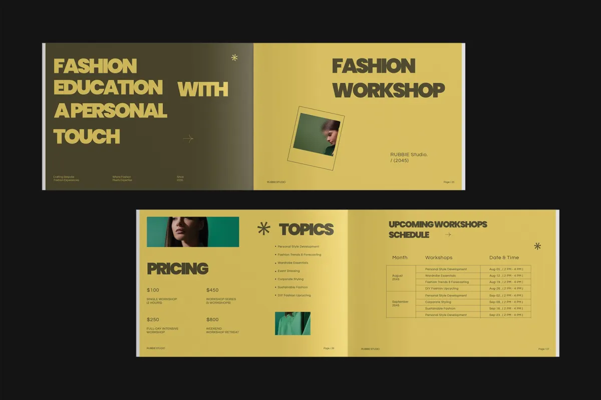 CANVA Services and Pricing Guide Template