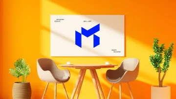 Café Poster Mockup