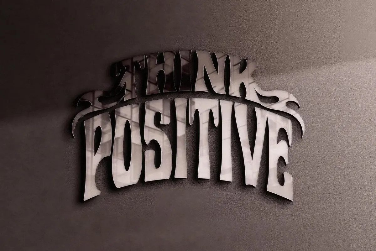 Minimalistic Reflection Logo Mockup