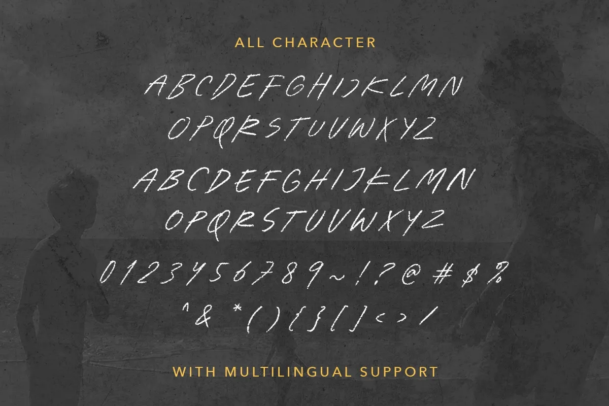 Cruel Summer - Dry Brush Font