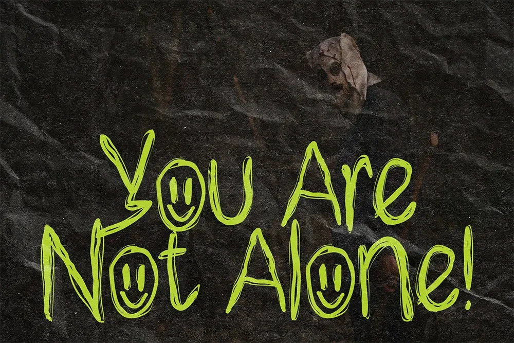 Phantom Silence - Spooky Horror Display Font