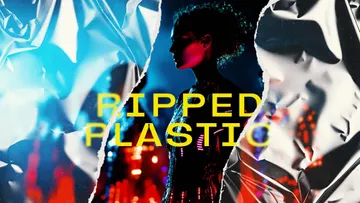 Ripped Plastic Photo Effect