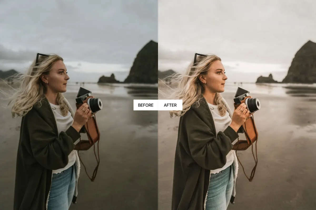 Creamy Warm Portrait Lightroom Presets