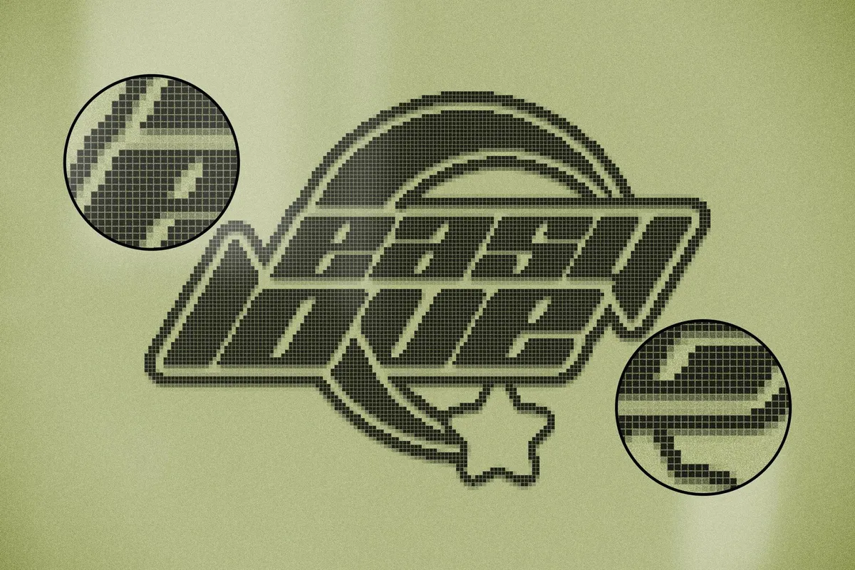 LCD Text & Logo Effect