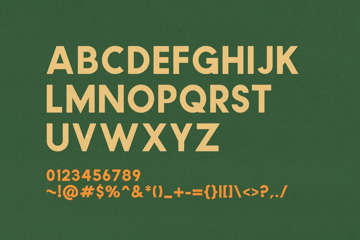 Gozalle - Bold Display Combine Font