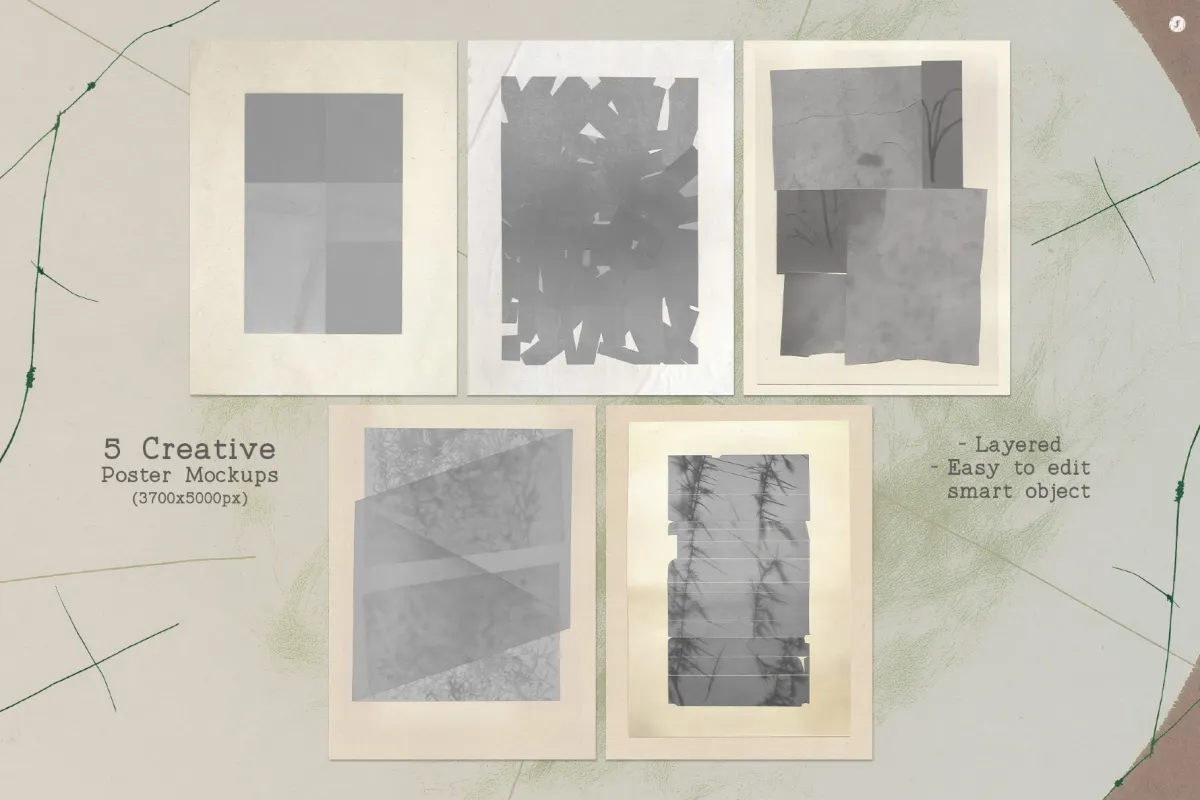 Mixed Media Poster Collage Kit