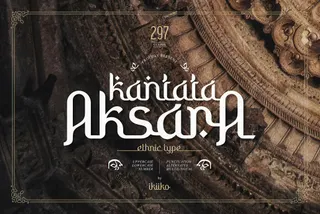 Kantata Aksara - Ethnic Font