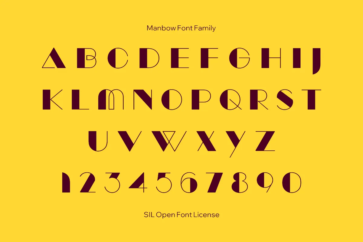 Manbow Font Family