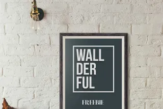 Wallderful Poster Mockups