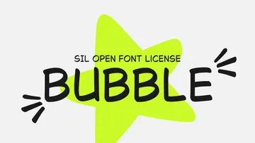 Bubble Sans