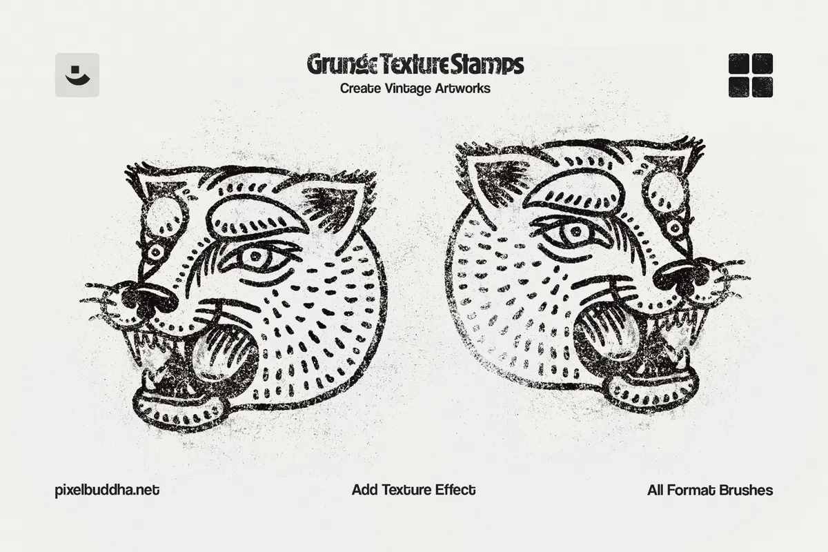 Multi-App Grunge Stamp Brushes