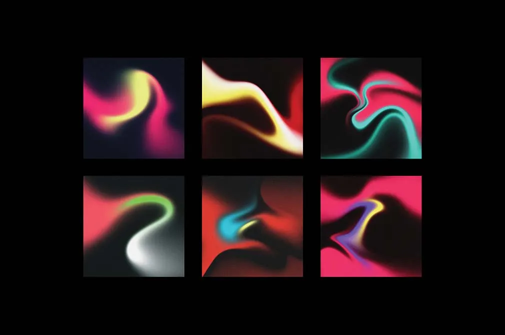 Liquid Textures Gradient Collection