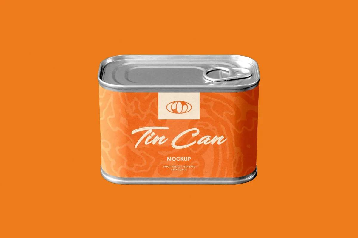 Tin Can Mockup