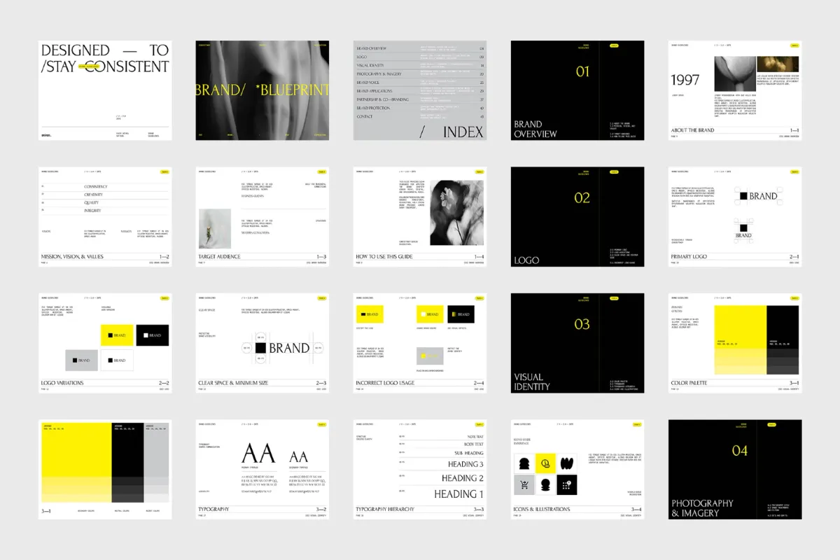 Luura - Brand Identity Guidelines Template