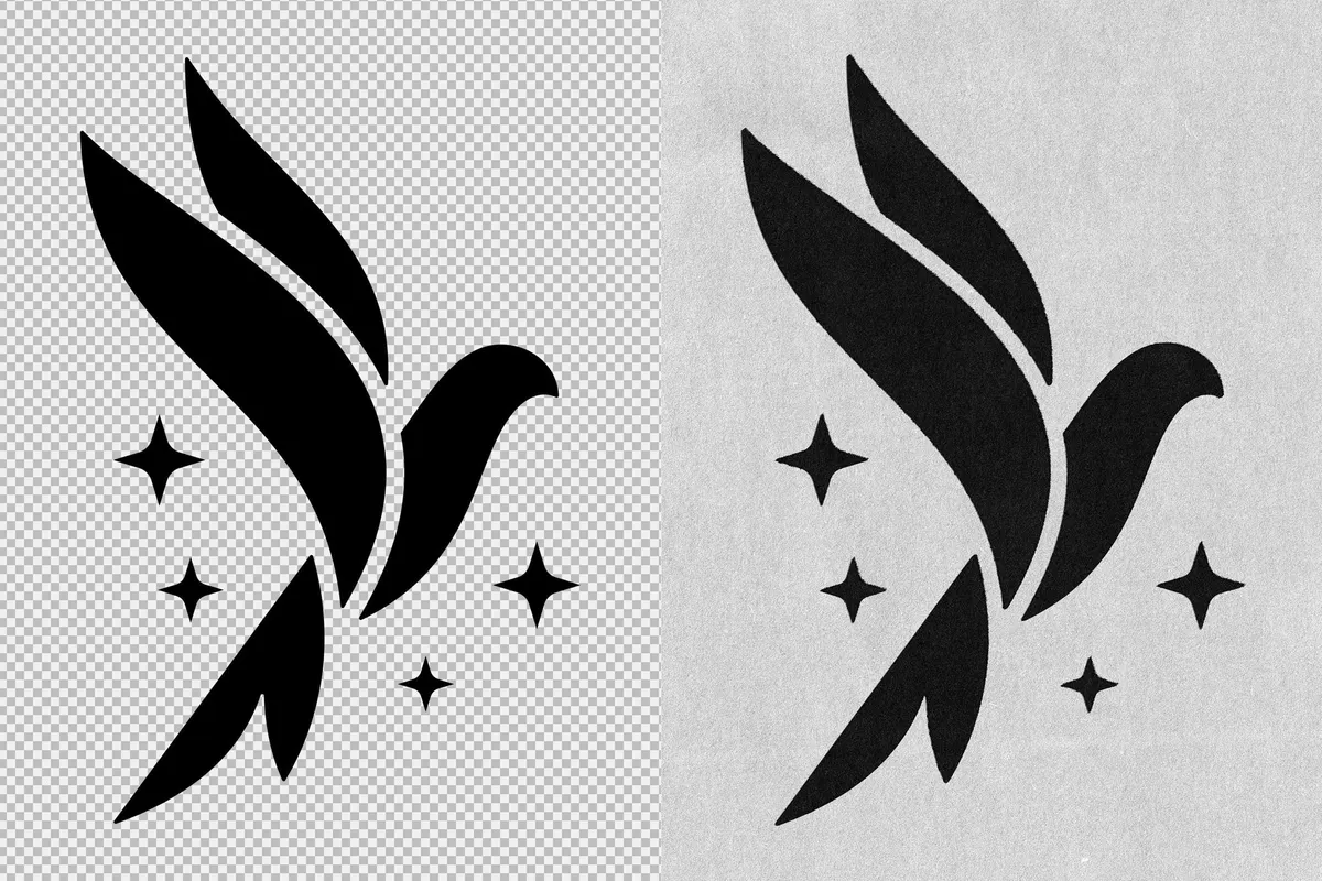 Ink Bleed Text & Logo Effect