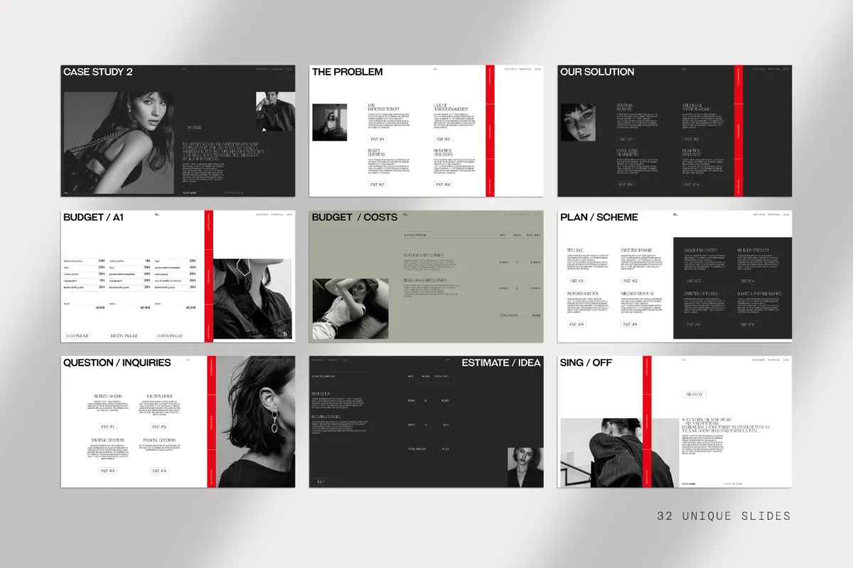 RICK | Brand Proposal Template