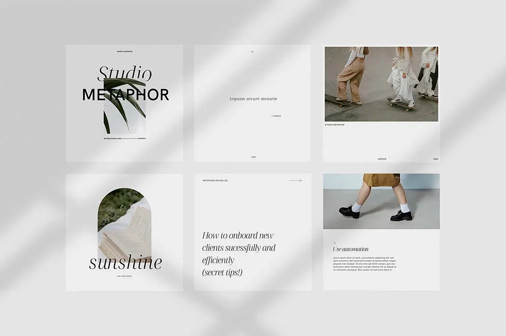FERN — Social Media Templates