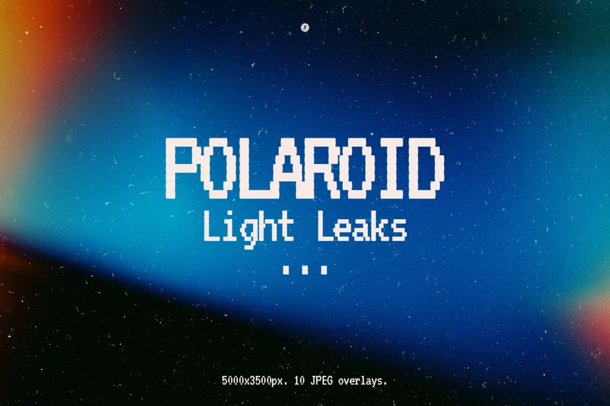 Polaroid Light Leaks Overlays