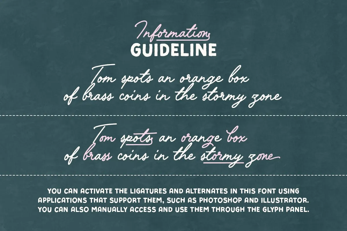 Vintage Postman - Handmade Font Duo