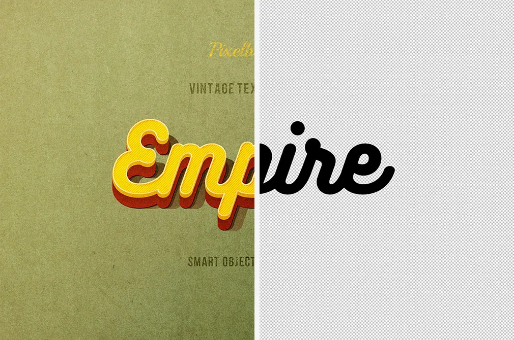 Classic Vintage Text Effects
